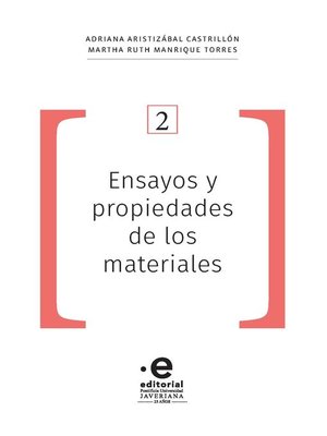 cover image of Ensayos y propiedades de los materiales